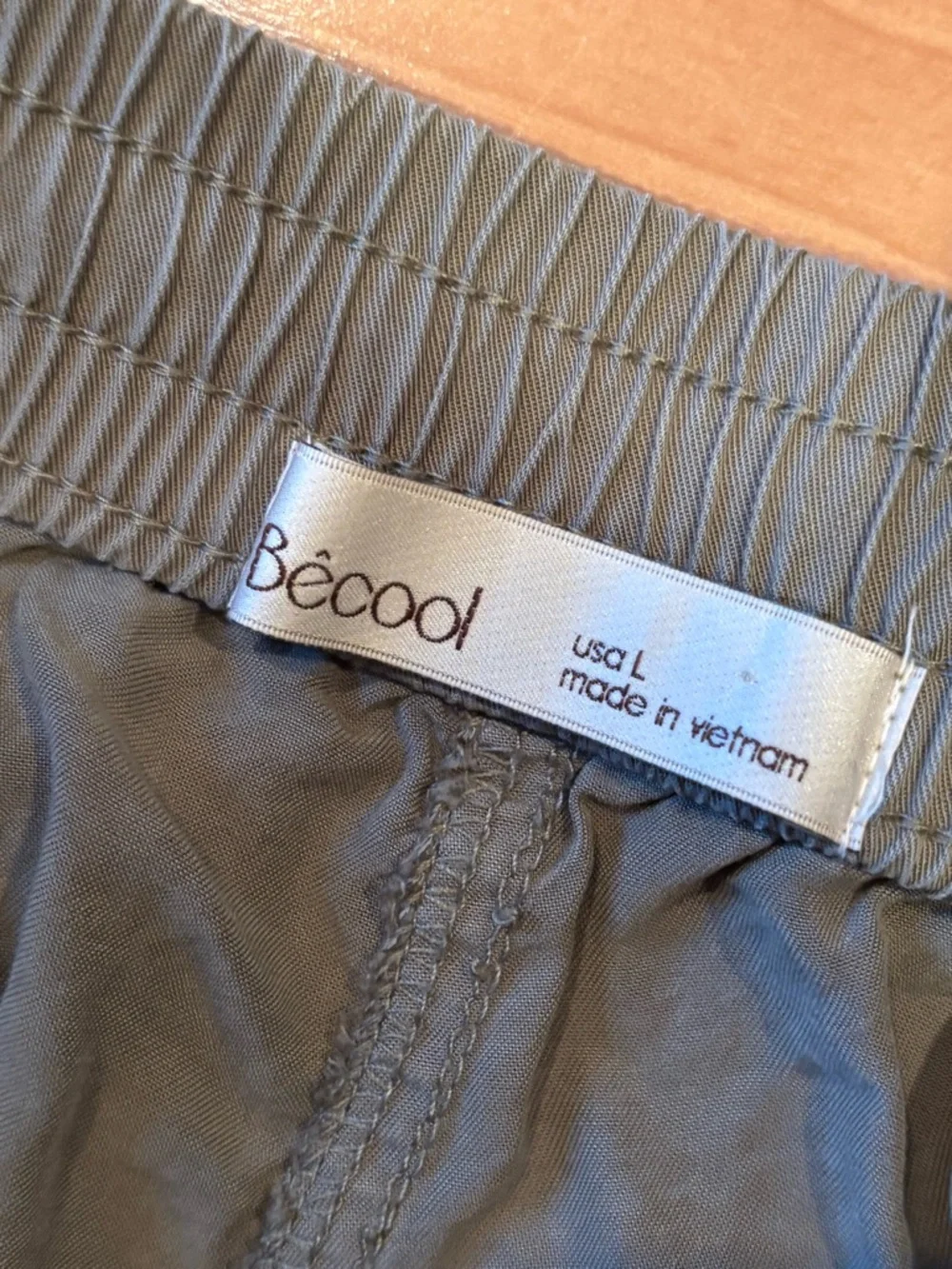 5/$25 Be‎ Cool Casual Drawstring Shorts - Olive Green